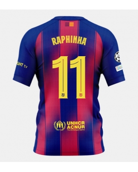 Billige Fotballdrakt Barcelona Raphinha Belloli #11 Replika Hjemmedrakt 2025-26 Kortermet Billige Fotballdrakt Barcelona Raphinha Belloli #11 Replika Hjemmedrakt 2025-26 Kortermet